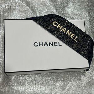 Chanel Box with Glitter Ribbon